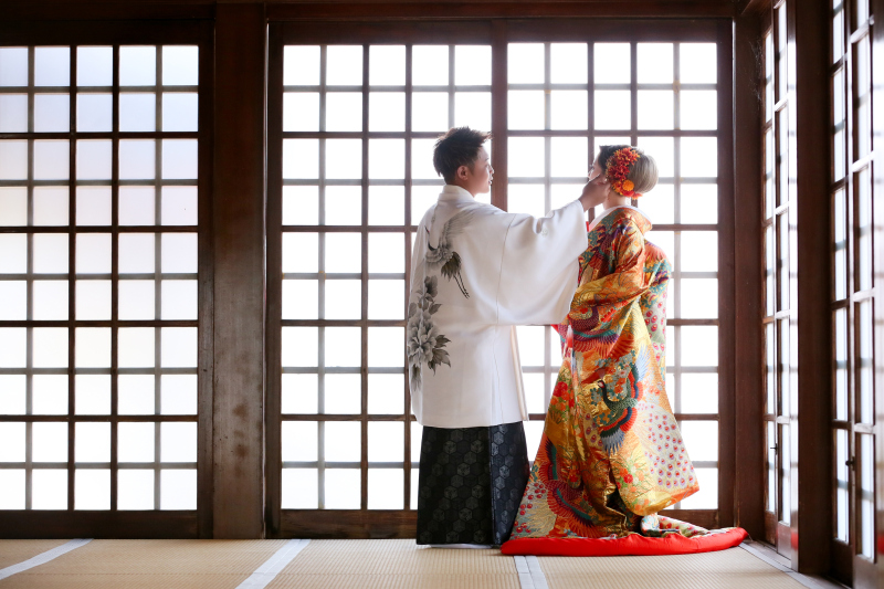 仙台ゆりが丘マリアージュアンヴィラ_色打掛・着物が豊富