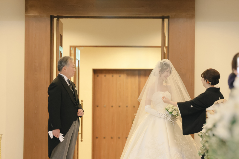 仙台ゆりが丘マリアージュアンヴィラ_結婚式当日の撮影をお願いできる