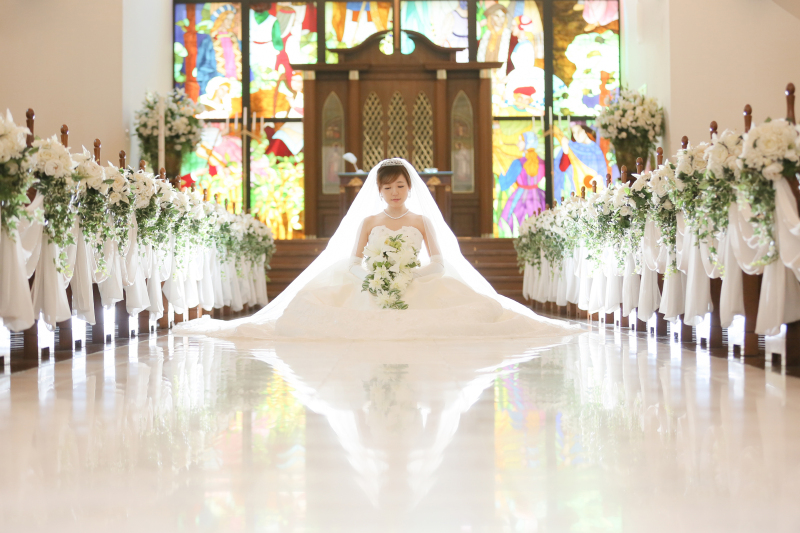 仙台ゆりが丘マリアージュアンヴィラ_チャペルで撮影できる