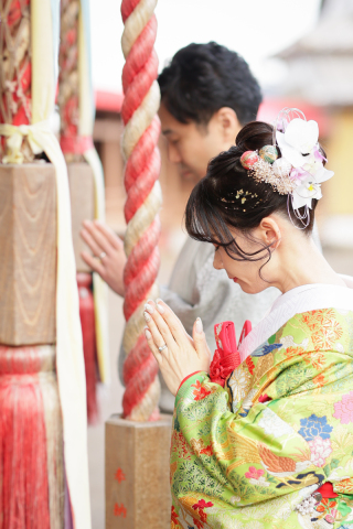 仙台ゆりが丘マリアージュアンヴィラ_【熊野神社】式場から5分の神社で和装フォト
