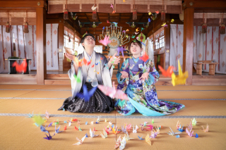仙台ゆりが丘マリアージュアンヴィラ_【熊野神社】式場から5分の神社で和装フォト