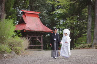 仙台ゆりが丘マリアージュアンヴィラ_【熊野那智神社フォト】式場から5分海を臨むロケーション