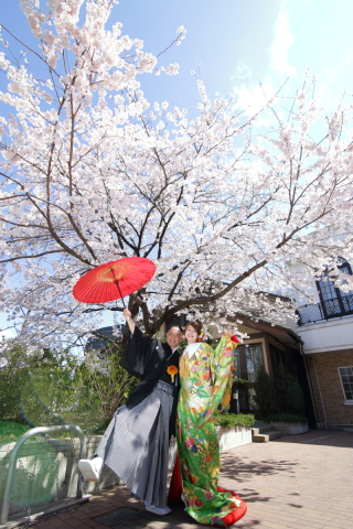 仙台ゆりが丘マリアージュアンヴィラ_【春フォト】桜や新緑の中で