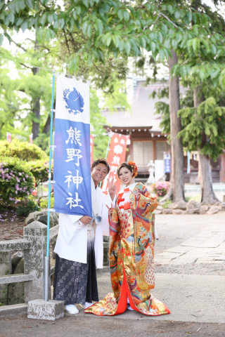仙台ゆりが丘マリアージュアンヴィラ_【熊野神社】式場から5分の神社で和装フォト