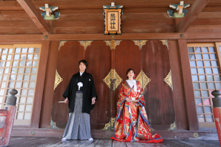 仙台ゆりが丘マリアージュアンヴィラ_【熊野神社】式場から5分の神社で和装フォト
