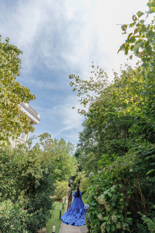 仙台ゆりが丘マリアージュアンヴィラ_【夏フォト】紫陽花や鮮やかな緑の中で