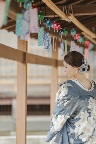 仙台ゆりが丘マリアージュアンヴィラ_【夏フォト】紫陽花や鮮やかな緑の中で