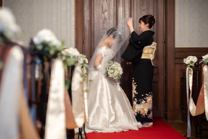 母から娘へ、最後の身支度