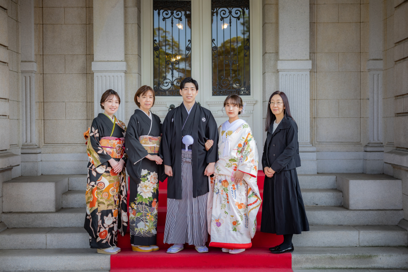 グランドプリンスホテル高輪 フォトスタジオ_家族・友人を撮影に呼べる