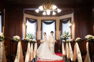 チャペルでの撮影も・・・