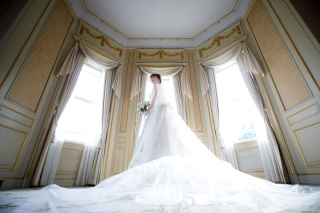 種類豊富なウェディングドレス