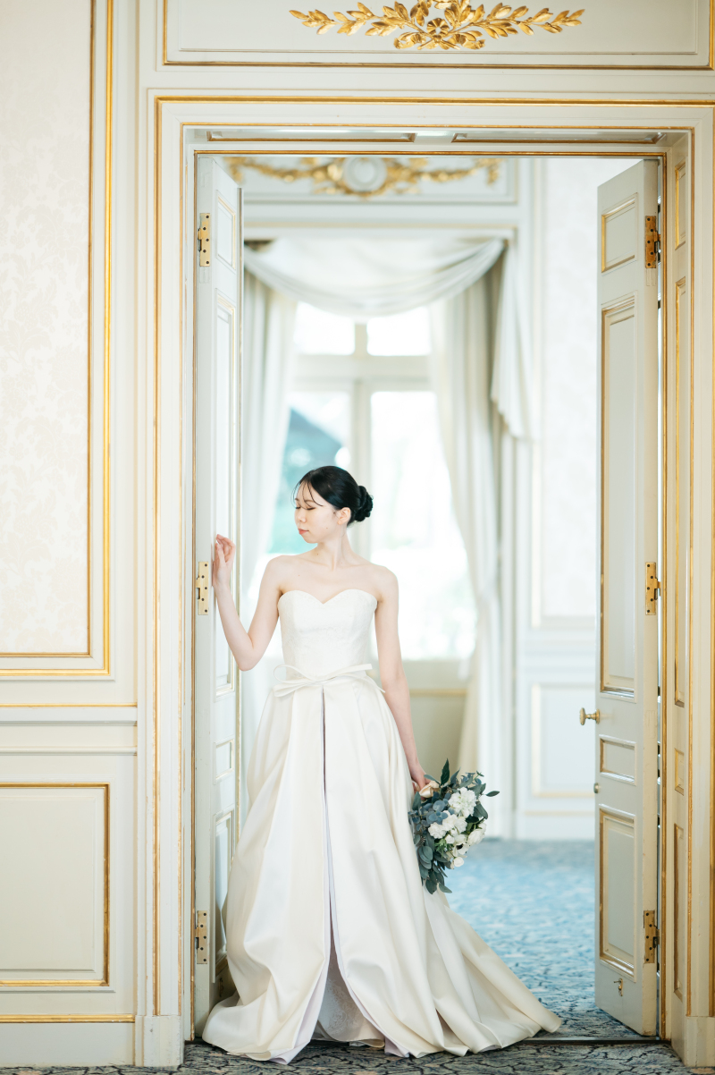 グランドプリンスホテル高輪 フォトスタジオ_ウエディングドレスが豊富