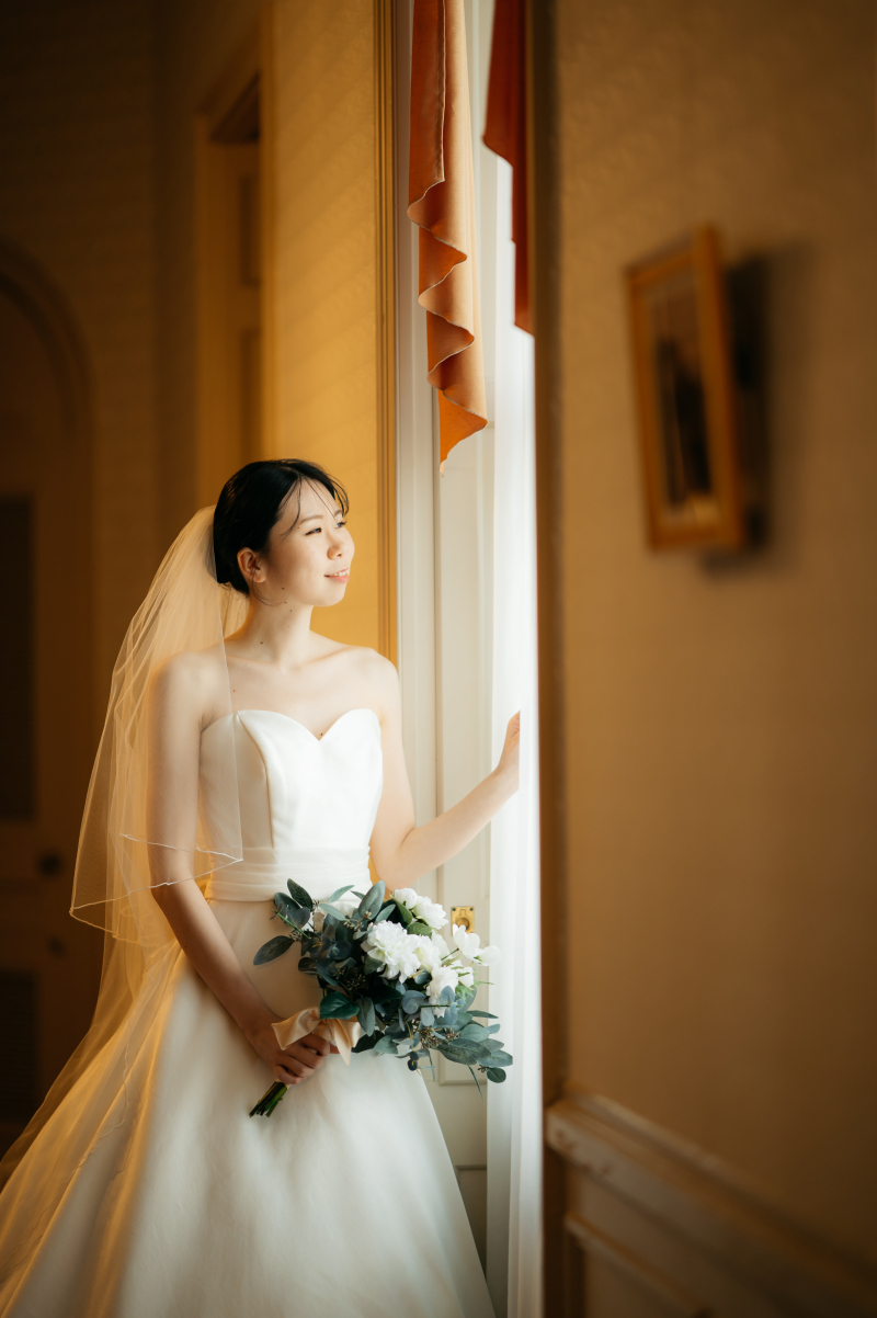 グランドプリンスホテル高輪 フォトスタジオ_ウエディングドレスが豊富