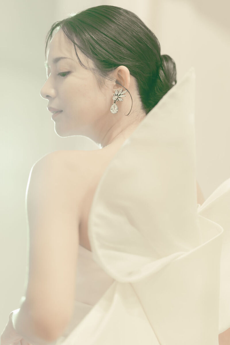 《7月撮影価格》アントニオリーヴァのドレスで撮影_資生堂ヘアメイク、貴賓館ロケ≪アントニオリーヴァ デリンダ他≫