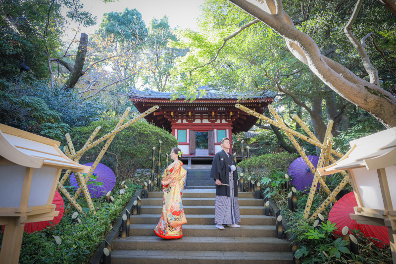 【10～12月の秋撮影】四季折々の情景を映し出す◆日本庭園和装ロケ≪衣装にこだわりのある方へ！来店時衣装試着付き≫