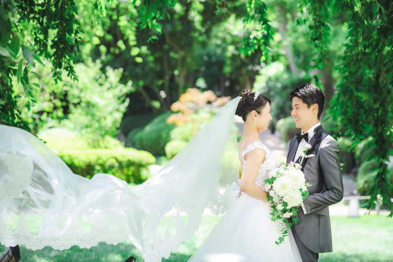 洋装1day フォトウェディング! 庭園+チャペル