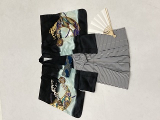 ５歳　羽織袴(黒)