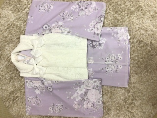 女の子100㎝　ラベンダー