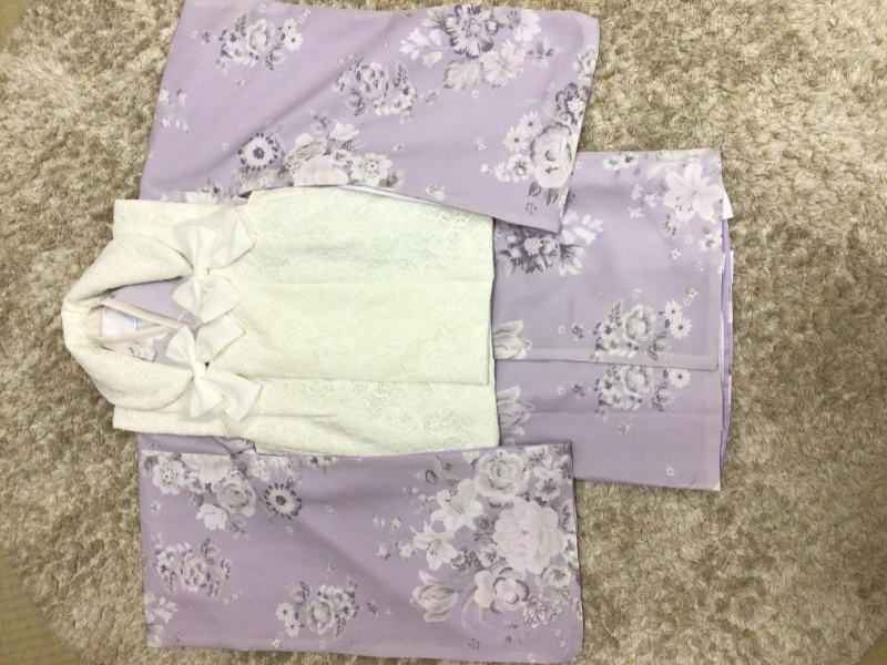 女の子100㎝　ラベンダー