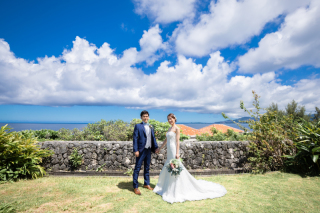 万国津梁館+ビーチフォト