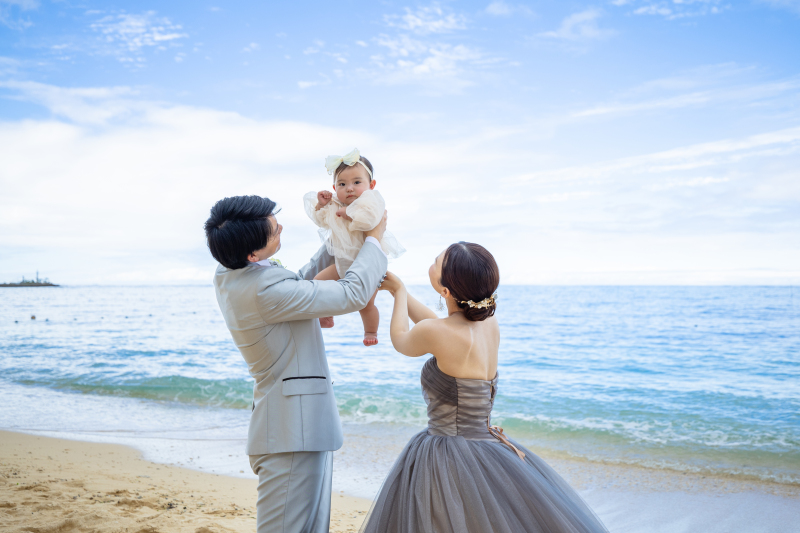 お子様も一緒に、ハイポーズ！