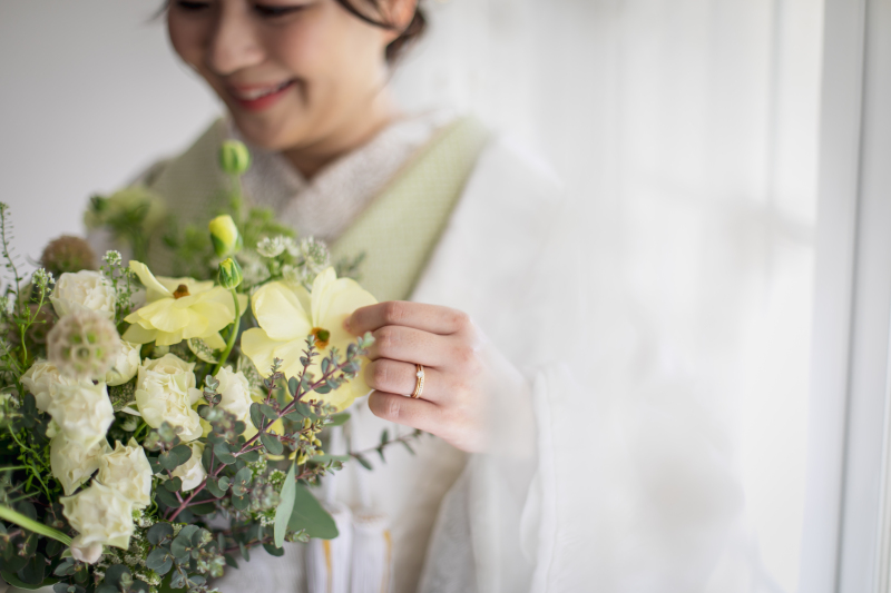 和装でのコーディネート