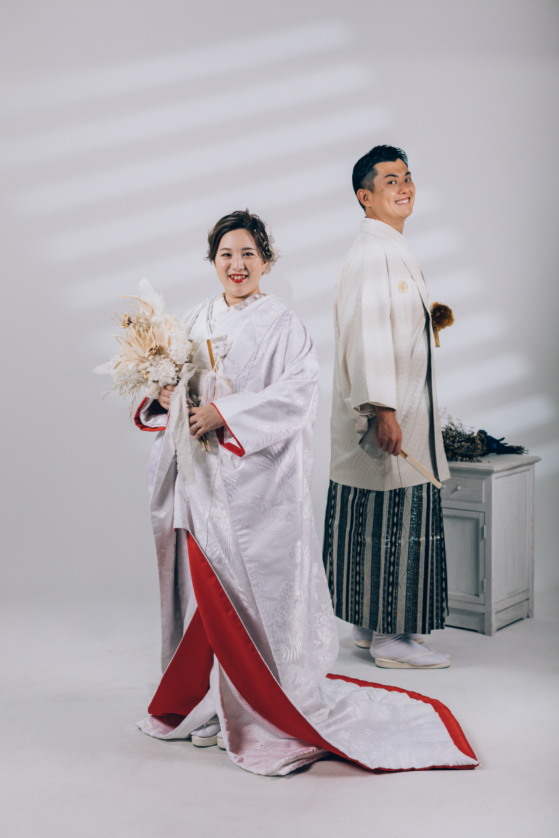 白無垢撮影からスタート♡