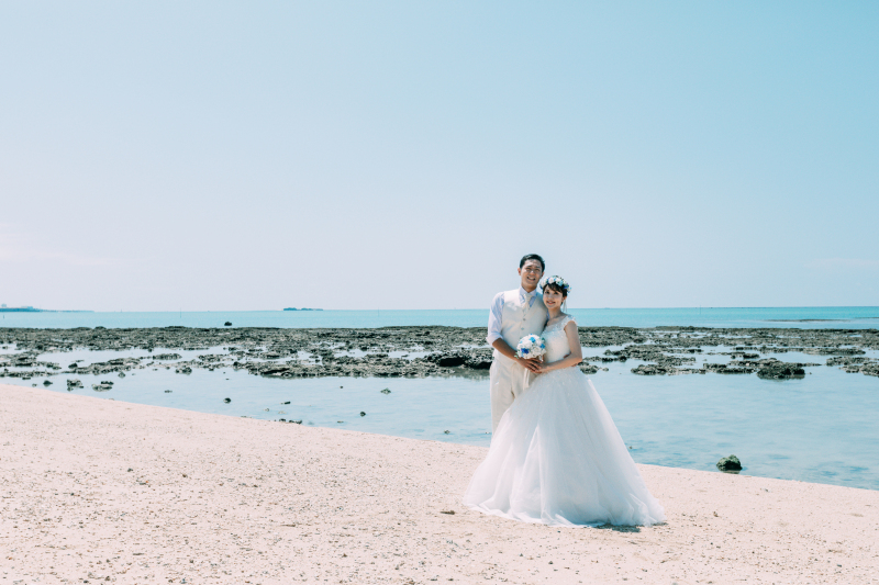 ビーチ撮影スタート