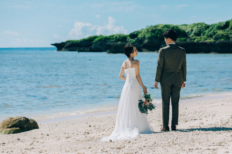 ビーチ撮影からスタート