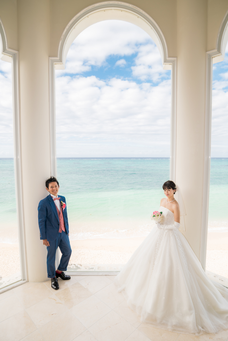 海が見れるチャペル