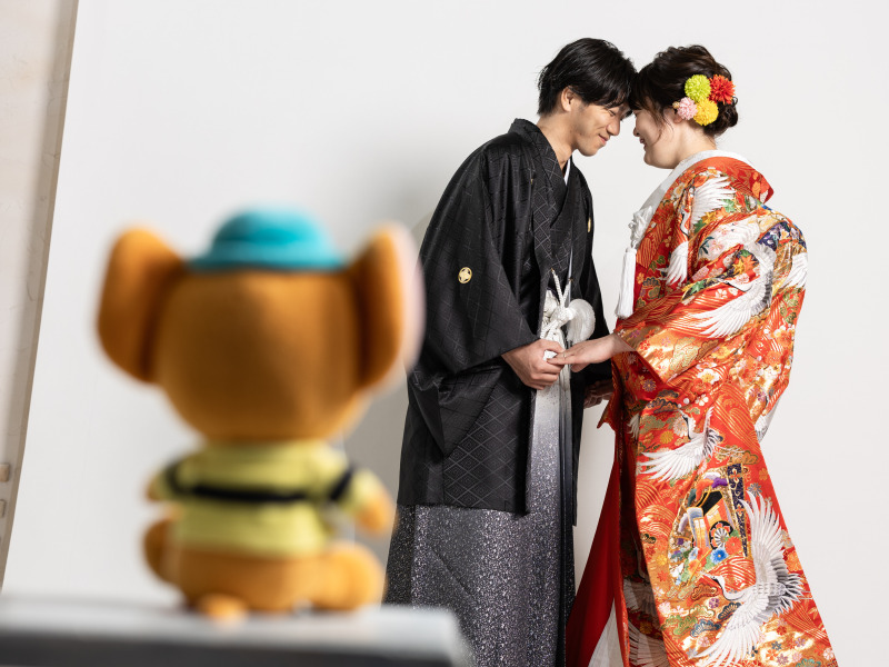 【和装＆洋装スタジオフォト】大好きに囲まれて