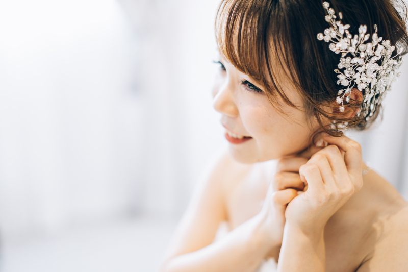 アクセサリーもプラン内に含まれております！