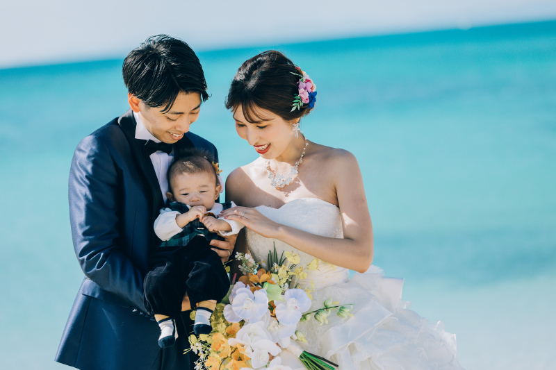 和装も琉装、洋装もご用意しております。