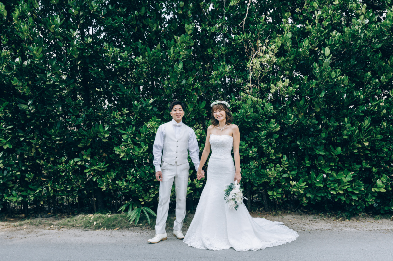 アンドゥフィーウェディング_ガーデンで撮影できる