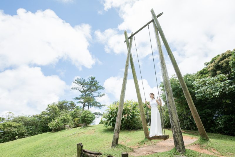 アンドゥフィーウェディング_ガーデンで撮影できる