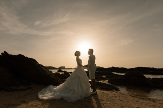 サンセット撮影