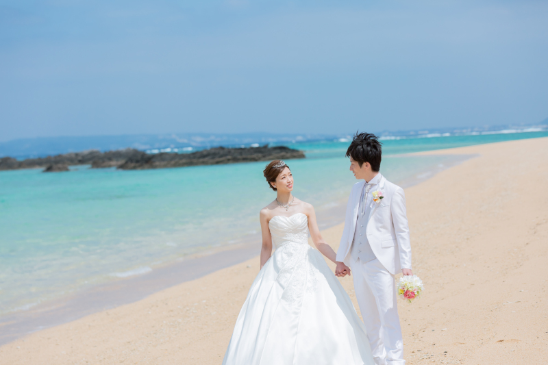 アンドゥフィーウェディング_海で撮影できる