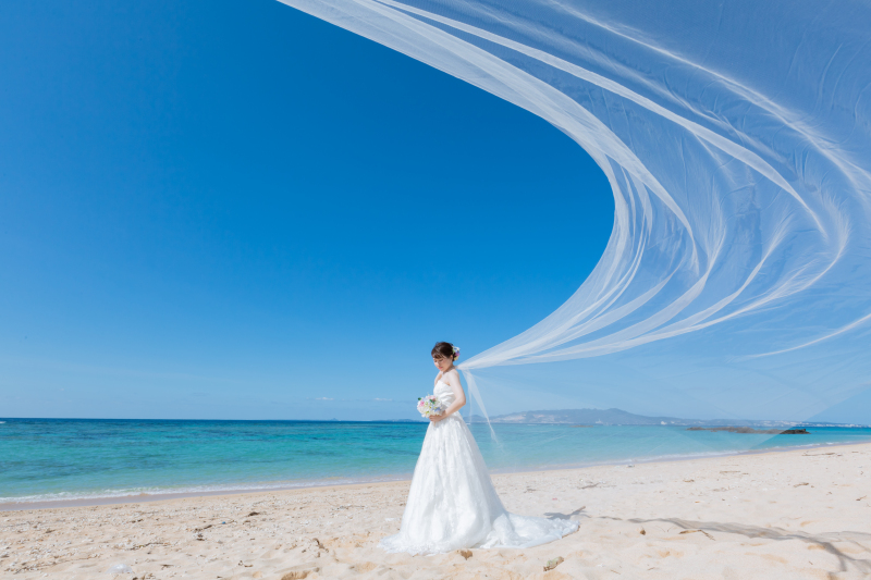 アンドゥフィーウェディング_海で撮影できる