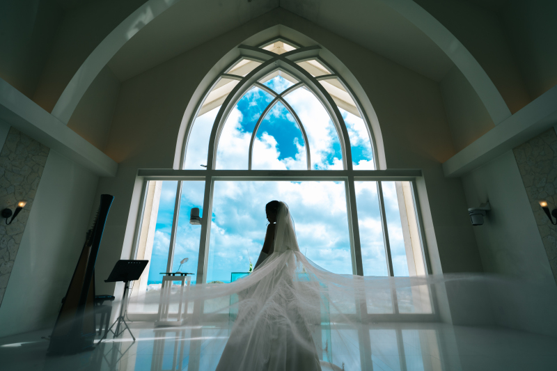 アンドゥフィーウェディング_チャペルで撮影できる