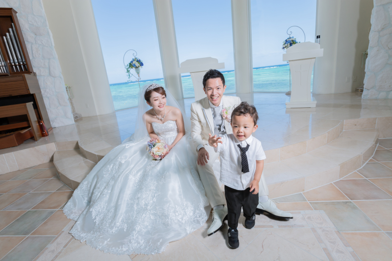 お子様と一緒に楽しく撮影を！