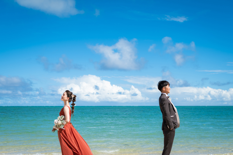 お得に撮影&こだわりたい人必見!《選べる衣装は40着以上♡》ドレスでビーチ&和装でスタジオ