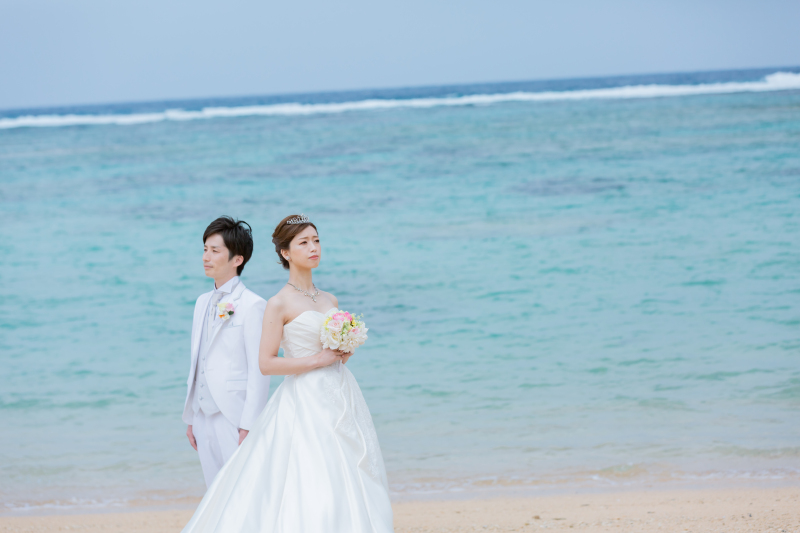 砂浜の結婚式＆フォトプラン