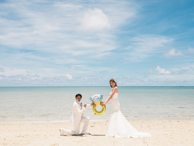 【期間限定プラン】〈和装スタジオ＋洋装ビーチ特別プラン〉1月・2月ご成約限定 ！￥330,000&rarr;￥220,000！！