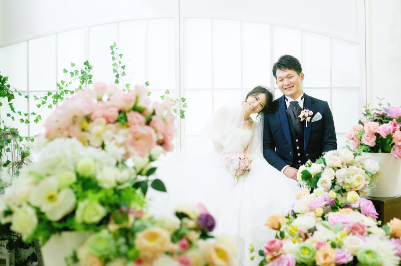 宮崎県で結婚写真 フォトウェディング 前撮り 21スタジオ検索 するならphotorait フォトレイト