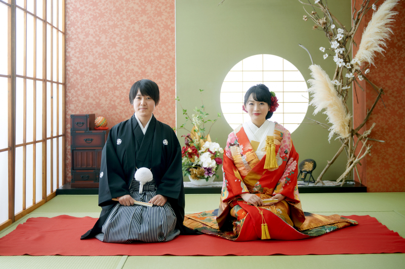 【打合せから撮影まで1日で完結】スタジオ和装スタンダードプラン＜和装1着＋1ポーズ写真データ＆台紙付き＞