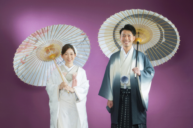 スタジオ和洋装グレードアッププラン＜和装1着、ドレス1着＆データ60カット＋アルバム付き＞