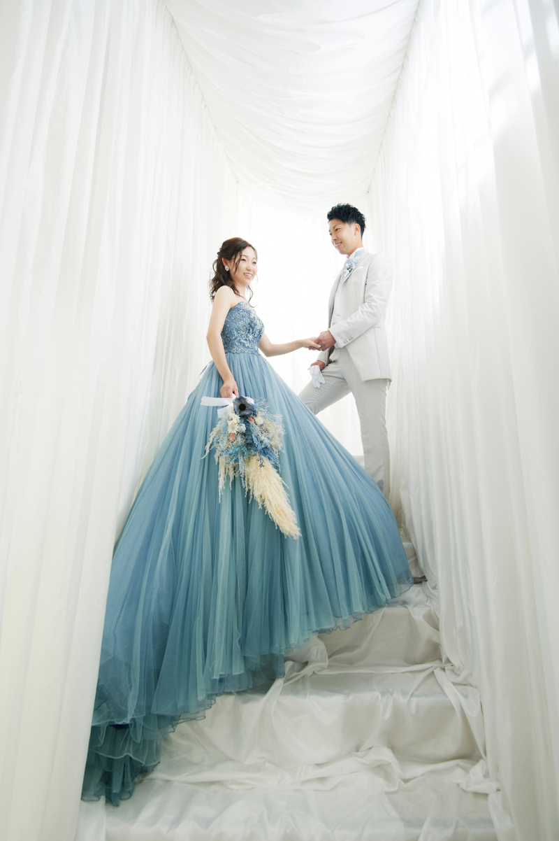 スタジオ和洋装グレードアッププラン＜和装1着、ドレス1着＆データ60カット＋アルバム付き＞