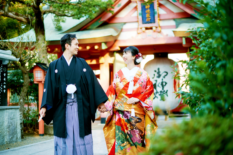 【打合せから撮影まで1日で完結】ロケーション和装スタンダードプラン＜和装1着＆写真1ポーズ＋台紙付き＞