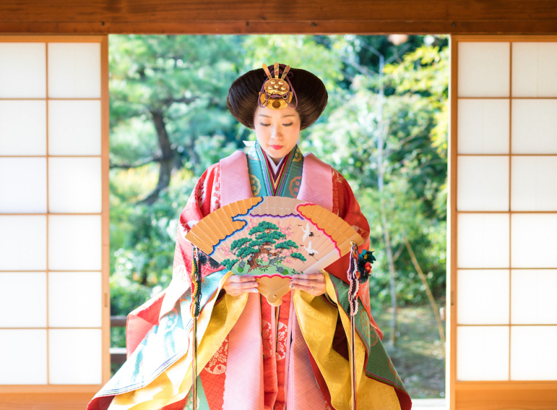 【タガヤブライダル限定!!】世界遺産二条城 伝統和装十二単&束帯ロケーションフォト