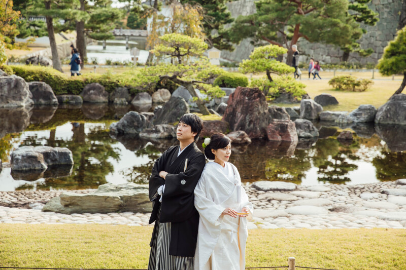 【タガヤブライダル限定!!】世界遺産二条城 洋装1点&和装1点ロケーションフォト